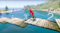 BMX Cycle Race: Superhero Game Screen Shot 1