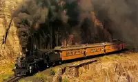 Retro Old Steam Train Puzzles Screen Shot 3