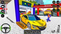 محاكاة سيارات الأجرة:Taxi Game Screen Shot 3
