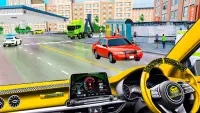 US Taxi Car Driving Simulator Screen Shot 5