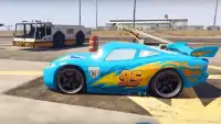 Superheroes Cars Lightning: Top Speed Racing Games Screen Shot 7