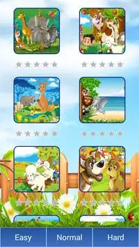 Animals Cartoon Puzzle (Pro) Screen Shot 1