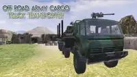 Off-Road Army Cargo Truck Screen Shot 3