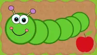 Greedy Caterpillar (Snake Game) Screen Shot 0