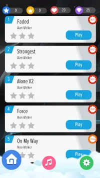 ALAN WALKER Piano Tiles Screen Shot 1
