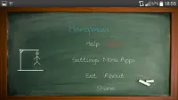 Hangman on Blackboard Screen Shot 1