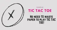 Simple Tic Tac Toe Screen Shot 1