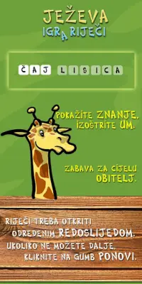 Ježeva Igra Riječi - Word Game from Croatia Screen Shot 4