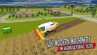 Real agricultura recolección tractor simulador 3D Screen Shot 4