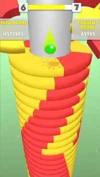 Endless Helix Jump stack bóng 3D:Miễn phí bóng Trò Screen Shot 0