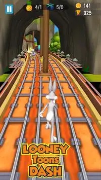 Subway Bunny Toons - Looney Adventure Dash Screen Shot 4
