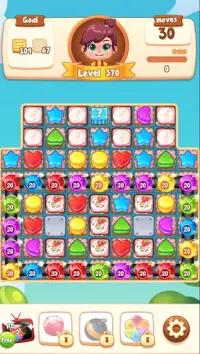 New Sweet Candy Star : Puzzle Master Screen Shot 5