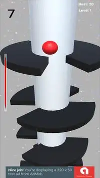 Jump Ball Tower Color Fun Screen Shot 3