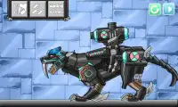 Dino Robot - Smilodon Black Screen Shot 2