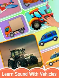 Baby Touch - Animal, Birds & Vehicles Sound Screen Shot 6