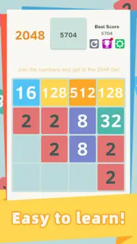 2048 - दुनिया भर में खेल Screen Shot 0