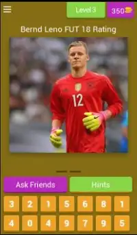 Guess The FUT 18 Player Rating | FIFA 18 Quiz Game Screen Shot 3