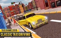Симулятор вождения городского такси: Yellow Cab Screen Shot 8