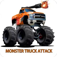 monster truck attack Screen Shot 3