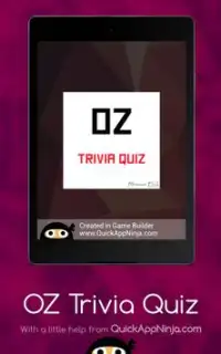 Oz Trivia Quiz Screen Shot 16
