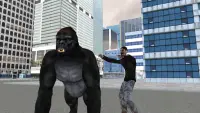 Real Gorilla vs Zombies - City Screen Shot 0