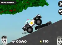 Mad smash cop - hill racer Screen Shot 9