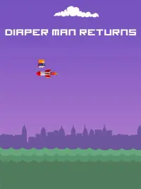 Diaper Man Returns -Super Hero Screen Shot 5