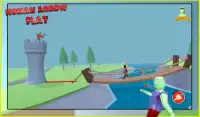 3D Human Arrow Flat  : FALL Adventures Screen Shot 1