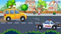Kids Taxi - Driver Game Screen Shot 2