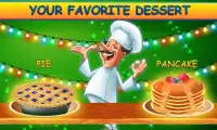 Glowing Pancake Pie Cooking – Dessert Making Sim Screen Shot 1
