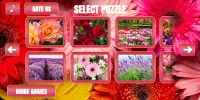 Flowers jigsaw puzzle Screen Shot 1