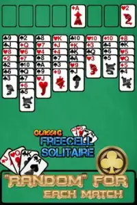 Classic FreeCell Solitaire Screen Shot 1