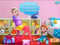 Беременная Мама Новорожденный Baby Care Детские иг Screen Shot 6