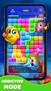 Block Puzzle Fish – Free Puzzle Games Screen Shot 1