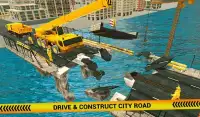 Heavy Duty Offroad River Bridge Construction Games Screen Shot 13