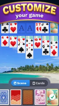 Solitaire Cube: Single Player (Classic Klondike) Screen Shot 3