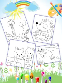 Coloring Book for Kids: Animal Screen Shot 7