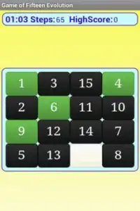 15 puzzle evolution FREE Screen Shot 1