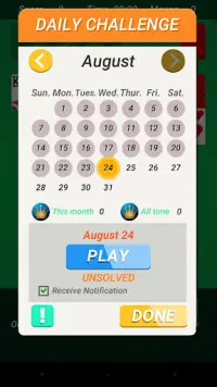 Solitaire Free Game Screen Shot 3