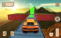 Trilhas impossíveis Jogo 3D de Stunt de carro Screen Shot 5