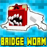 Bridge Worm Mod にとって Minecraft PE