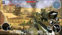 Desert Sniper 3D : Free Offlin Screen Shot 1