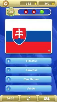 World Flags Quiz Name the Flag Screen Shot 3