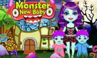 New Monster Mommy & Cute Baby Screen Shot 0