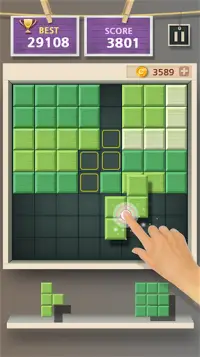 ブロックパズル美しい脳ゲーム Screen Shot 4