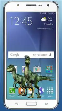 Real Dinosaur on screen – Dinosaurs in phone Joke Screen Shot 2