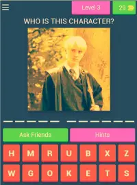 HOGWARTS CHARACTERS QUIZ Screen Shot 9