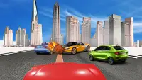 Race Car in Extreme Traffic : Car Racing Game Screen Shot 9