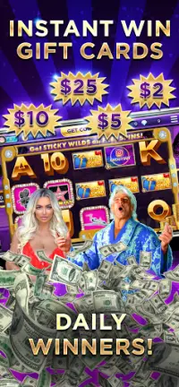 Celebrity Slots & Sweepstakes Screen Shot 1