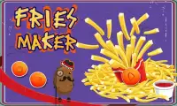 French Fries Maker - Kitchen Screen Shot 0